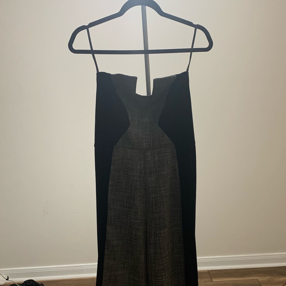 NWT Black halo sleeveless jumpsuit size 8